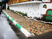 Укладка бордюра к тротуару