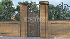 Калитка с обшивкой ковка и дерево. От 45 000 ₽ за шт.