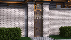 Калитка с наполнением из стального листа. От 60000 ₽ за шт.