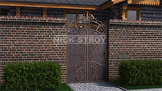 Калитки, обшитые металлическим листом. От 80 000 ₽ за шт.