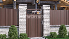 Калитки. Наполнение - профнастил. От 20 000 ₽ за кв.м