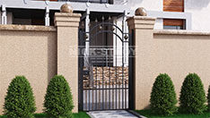 Калитки. Наполнение - обрешетка и кованые элементы. От 24 000 ₽ за кв.м