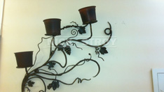 Кованые настенные цветочницы. От 13 000 ₽