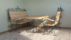Кованая мебель для веранды. От 90 000 ₽