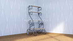 Кованые этажерки для интерьера. От 20 000 ₽ за шт.