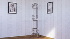 Кованая напольная вешалка. От 15 000 ₽ за шт.