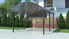 Козырёк арочный. От 100 000 ₽ за шт.