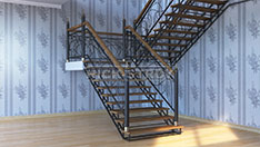 Лестница маршевая для интерьера. От 55 000 ₽/п.м.