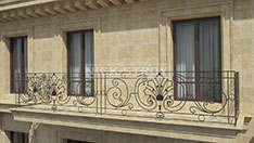 Ограждения для круглых балконов. От 10 500 ₽ за п.м.