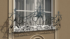 Металлические кованые ограждения для балконов. От 12 000 ₽ за п.м.