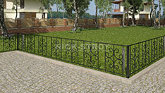 Сварное ограждение для газона. От 4 000 ₽ за п.м.