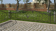 Кованые ограды для газонов. От 7 500 ₽ за п.м.
