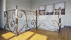 Кованые и сварные лестничные ограждения. От 12 000 ₽/п.м.