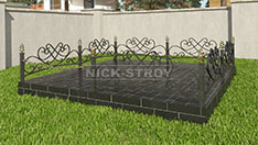 Сварные ритуальные ограждения. От 10 000 ₽ за п.м.