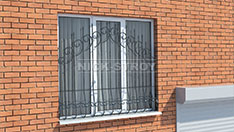 Сварная решетка, вогнутая, с пиками. От 5 000 ₽ м2