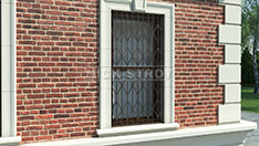 Сварная оконная решетка с ромбиками. От 5 000 ₽ м2