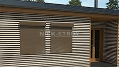 Рольставни на окна дома. От 9 100 ₽ м2