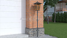 Кованый фонарь от 15 000 ₽ за шт.