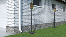 Кованый фонарь от 17 000 ₽ за шт.