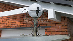 Кованый фонарьна ворота, заборы, от 10 000 ₽ за шт.