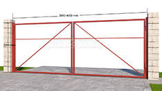 Ворота для дачи от 15 500 ₽ за шт.