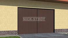 Распашные гаражные ворота. От 68 300 ₽ за шт.