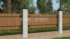 Заборы из профлиста. От 3 800 ₽ за м2