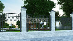 Сварные заборы для ограждения парковых зон. От 4 800 ₽ за кв.м